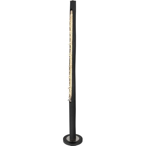 Globo Felicitas Lampadaire LED intégré noir mat LED dimmable 3000K