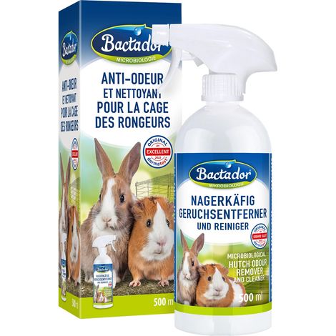 Enzyme Cleaner Spray Pour Cage De Rongeurs 500 ml - Prête À L'Emploi - Nettoyant Enzymatique Microbiologique - Nettoyage En Profondeur Dans L'Environnement Les Rongeurs (1/5)
