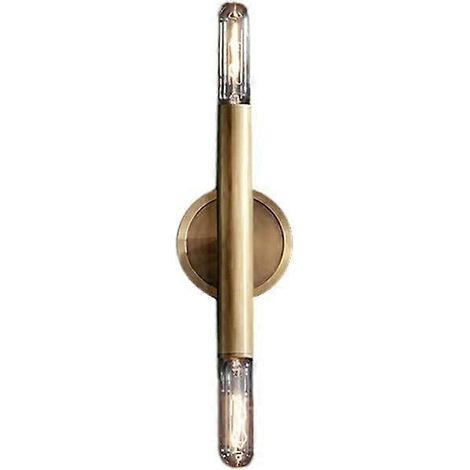 Applique murale de salle de bain style postmoderne en cuivre, lampe murale pour coiffeuse, miroir, éclairage de chambre (1/5)