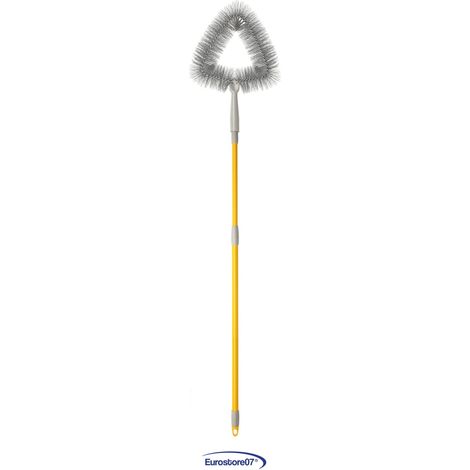 Apex scovolo triangolare sintetico per pulizia con manico telescopico. Cm 115173. (1/4)