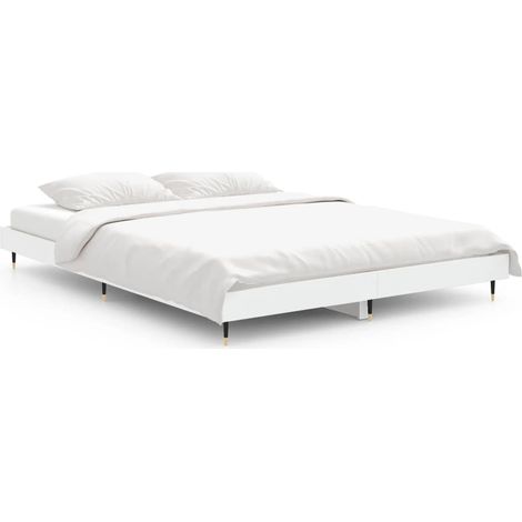 Maison Exclusive - Giroletto Bianco 140x190 cm in Legno Multistrato (1/5)