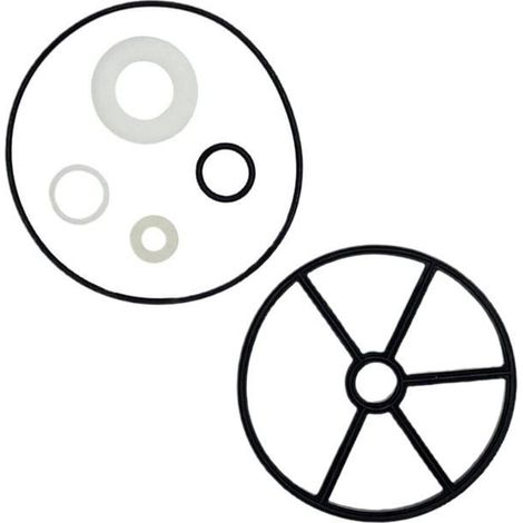 Kit 6 joints vanne piscine Hayward SP0710 - anneau filtre, joint torique, rondelles caoutchouc/plastique (1/5)
