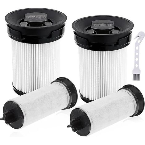 Lot de 2 filtres à particules pour Miele Triflex HX1 Accessoires Aspirateur Miele HX-FSF élément Filtrant du Filtre (1/5)