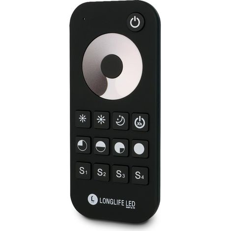 Fernbedienung BTOS einfarbig, 1 Zone, mit Touch Wheel
