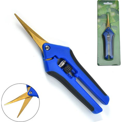 Sécateur, cisaille de jardin, sécateur professionnel, sécateur de haute précision, lame droite en acier inoxydable P-AquaForge (1/3)