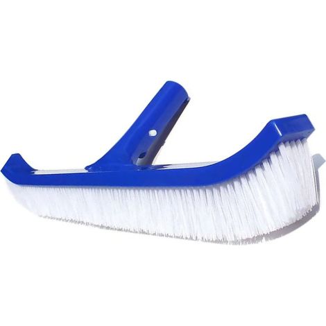 Spazzola per piscina in nylon da 45 cm (18 pollici) – testina extra-large – per la manutenzione delle piastrelle