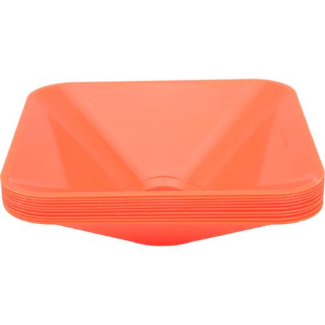 GARRYFIZH 10 cnes d’entranement, orange, empilables, pour football et sports (1/5)