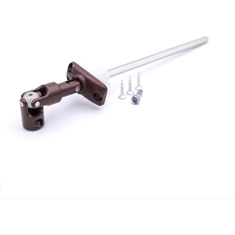 Mini bloque guía ø22 AL12 - 6P7 L175 marrón - ZF D778NG