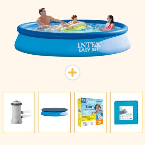Intex Piscine Easy Set Ronde - 366x76 cm - 5-pièces S276 (1/5)