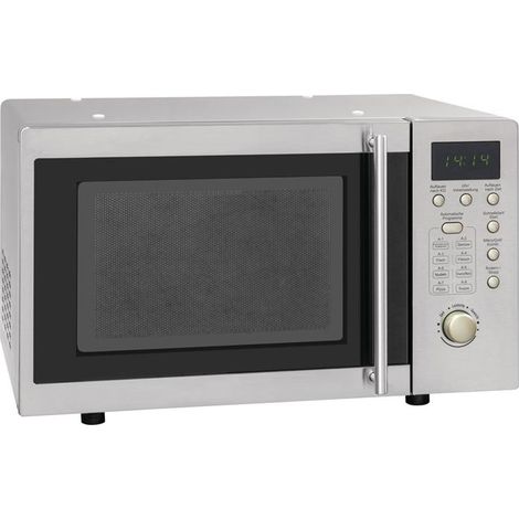 Mikrowelle UMW 800G-3 Inox 800-1.000 W Inox/Silber 20 l,freistehend,unterbaufähig - 910113 (1/4)