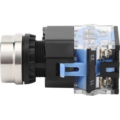 GQ38 AC/DC12V Industriedrucktaster ohne Hintergrundbeleuchtung, 22 mm, Reset (1/5)