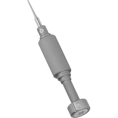 T2 Mobiltelefon-Reparatur- und Demontagewerkzeug: Schraubendreher, kleiner Stahlzylinder, extra harte Schrauben. (1/5)