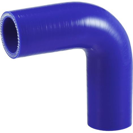 1 Pièce Tuyau En Silicone Bleu Coude À 90 Degrés Diamètre Intérieur 32mm, Longueur 90mm, Épaisseur 5mm, Température -60°C300°C, Pour Refroidisement, Huile, Frein (1/5)