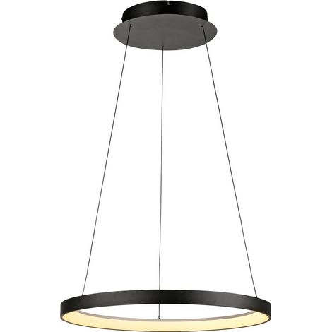 Lampe suspendue ronde Hoop noir - 2851-18 (1/5)