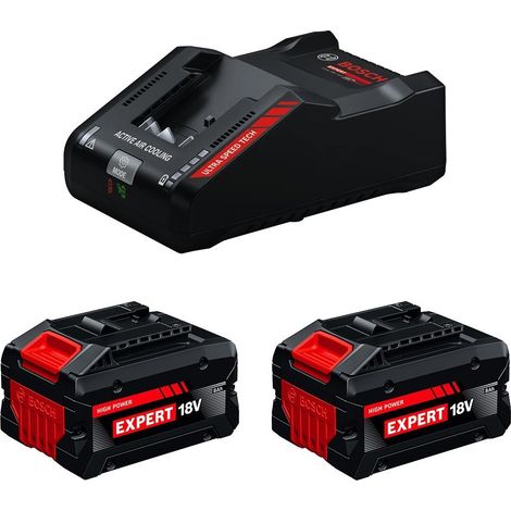 Bosch Starter-Set 2x EXBA18V-80 EXAL18V-160 (1/4)