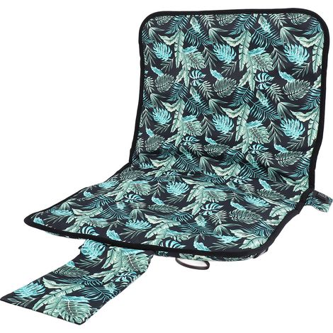 Tapis de siège chauffant pour usage extérieur en automne/hiver, domestique ou de camping, avec interface USB, 3 niveaux de réglage de température et tissu composite imperméable
