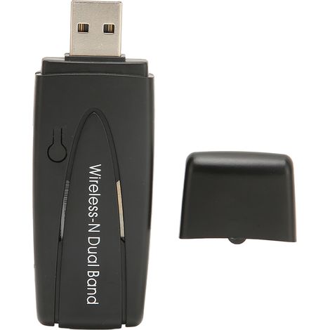 Adaptateur WiFi USB Double Bande 2,4 GHz 5 GHz 600 Mbps Antennes Dual pour Windows 10 11 8 7 (1/5)