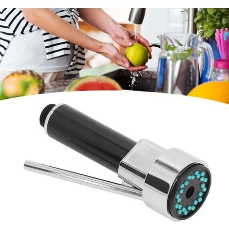 Ersatz-Küchenarmaturkopf, Universal-Armaturkopf 1/2 Zoll, ABS-Armaturen-Brausekopf, Küchenbrausedüse, R-Crezuo Brausedüse