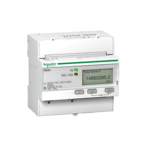 Contador eléctrico Schneider iem3200 precisión 0.5S LCD