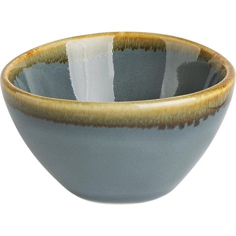 Pot à sauce couleur océan Kiln Olympia 68 mm - Lot de 12