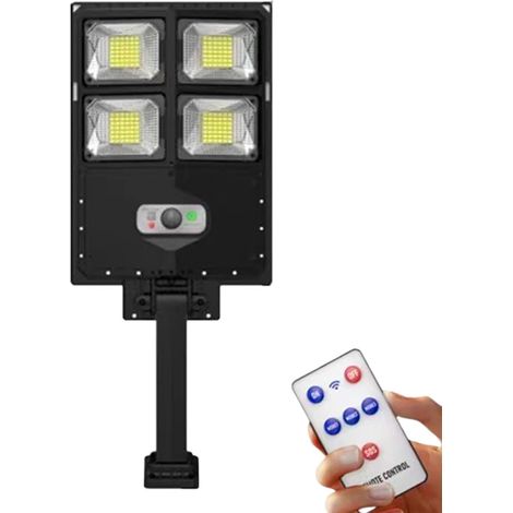 Punel Lampes solaires d'extérieur à énergie solaire, 120 à 504 pièces avec télécommande, lumière blanche 4000 K, éclairage solaire extérieur, éclairage extérieur, PVC (1/5)