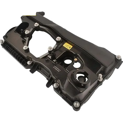 Tapa de válvulas de culata, plástico de ingeniería, 18 x 14 x 6 cm, compatible con la Serie 3 E46, números OEM: 11127568582, 11127509523 (1/5)