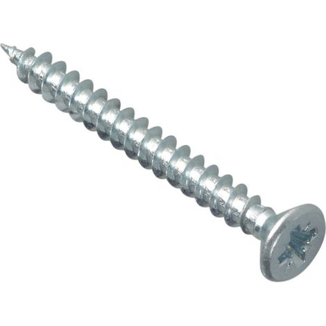 Forgefix Multi-Purpose Pozi Compatible Screw CSK ST ZP 4.0 x 40mm Forge Pack 20