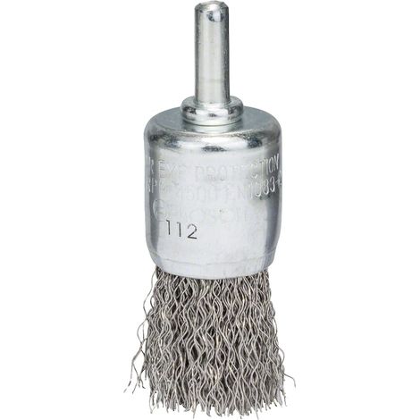 Bosch Accessories Spazzola a pennello - filo ondulato - 25 mm, 0,3 mm Ø gambo 6 mm 2608622127 1 pz. (1/4)