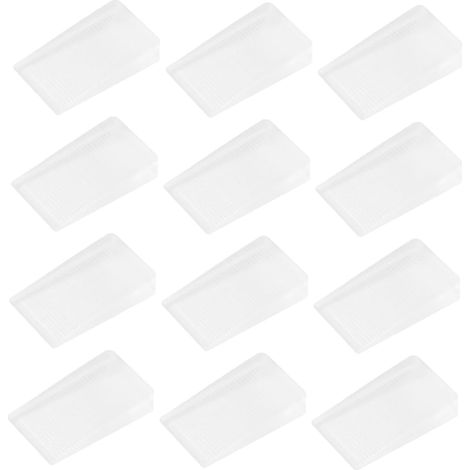Lot de 12 cales de nivellement en PVC pour meubles, support stable (1/5)