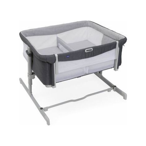 Lit cododo Chicco next2me twins barrière coulissante 2 matelas