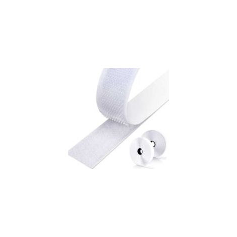 Bande auto-agrippante double face 8m – 20mm largeur – Colle adhésive solide pour surfaces variées – Résiste aux conditions extrêmes (1/5)