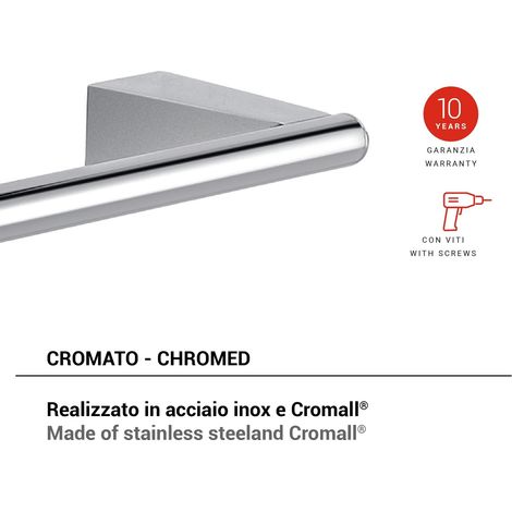 GEDY TN216013000 TONALE Toallero Cromo - ref: TN216013100