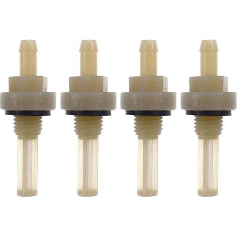 Lot de 4 filtres de joint de réservoir de carburant de rechange pour moteur Honda GX160 GX200 GX240 GX270 GX340 GX390 (1/5)