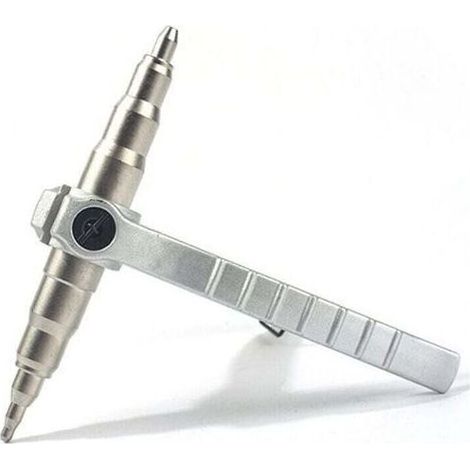 Expander de Tube de Cuivre Manuel, XU, Conditionneur d'outil d'emboutissage de Tuyau de Cuivre Maintiennent la Réparation Outil Universel d'expansion de Réfrigération - KZQ (1/4)