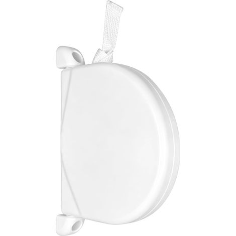 Enrouleur avec sangle volet roulant blanc orientable à 180° mural (1/5)