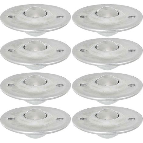 Roulettes à billes en acier (8 pièces) (1/3)