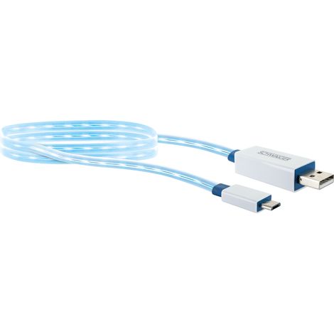 80 cm USB zu Micro-USB Kabel – Kompakte Verbindungslösung in Weiß (1/5)