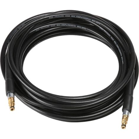 Offre spéciale : tuyau de nettoyage haute pression de rechange pour nettoyeurs haute pression Kärcher séries K2, K3, K4, K5, K6 et K7. Tuyau de nettoyage haute pression avec raccord rapide (6 m). (1/5)