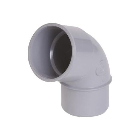 Coude PVC 67° MF 40 Nicoll -NF-  Le lot de 10