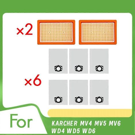 Filtre HEPA de rechange pour aspirateur KARCHER 2.863-005.0 - Pièces détachées (1/5)