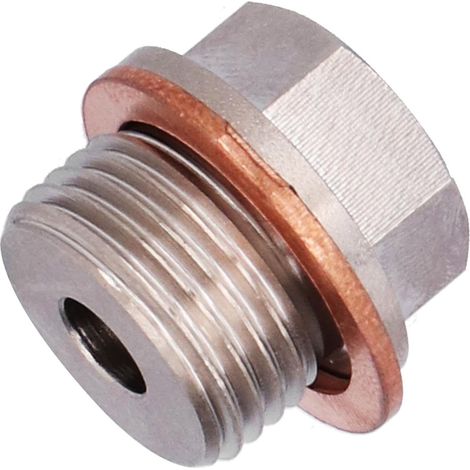 Adaptateur de capteur M18 x 1,5 à filetage 1/8NPT Capteur de température de l'eau d'échappement Montage avec joint (1/5)
