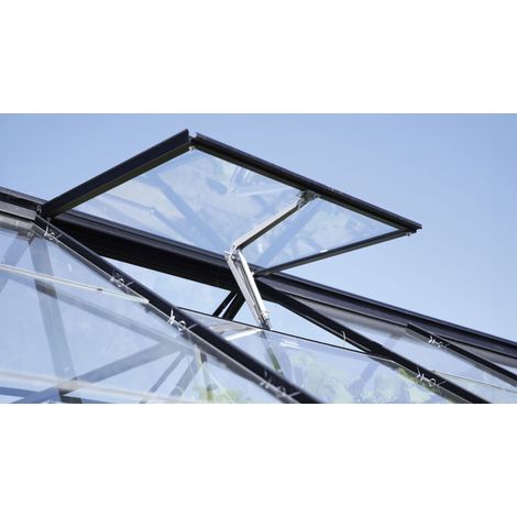 Vitavia Automatischer Dachlüfter / Fensterheber "Thermovent" für Vitavia Gewächshäuser, aluminium blank