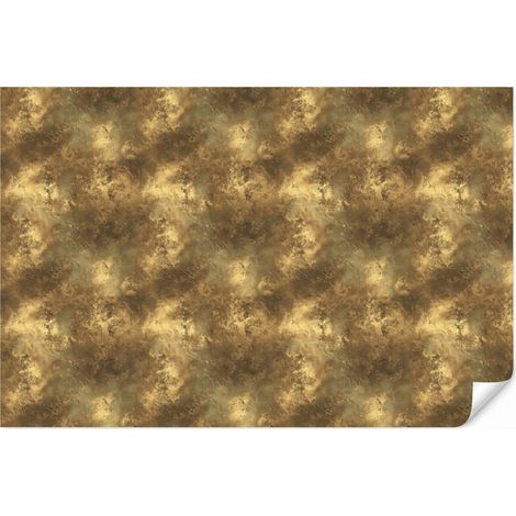 Carta da Parati Antico - aspetto metallico - Oro 400x280 cm (1/5)