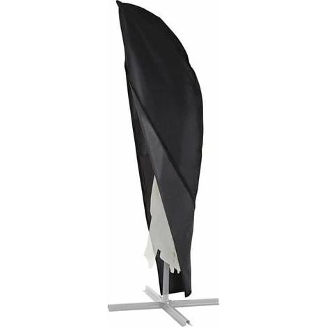 Protective cover suitable for cantilever parasols with a diameter of 2m, 3m, 3.5m, parasol cover, UV protection, full zip and drawstring, made of 420D Oxford, res (1/5)