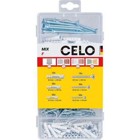 CELO Sortimentsbox F mit Schraube (1/5)