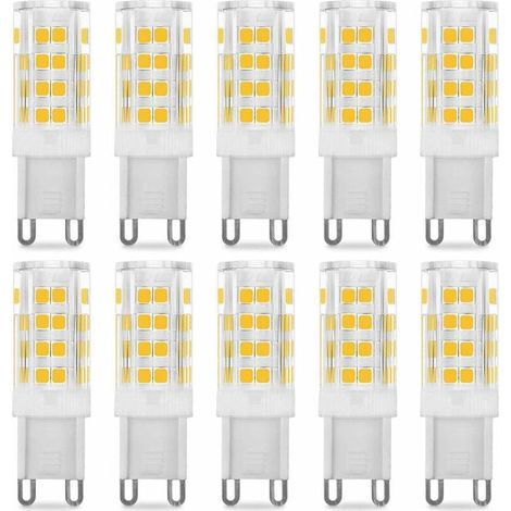 Ampoule LED G9 5W, Equivalent 40W , Blanc Chaud 3000k, 220-240V, 360° angle de faisceau, Pack de 10,dolaso (1/5)