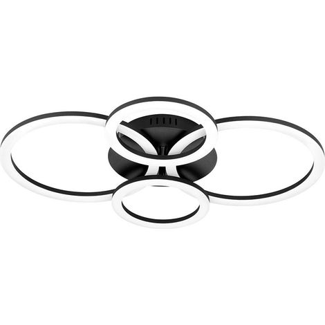 EGLO - Paranday-Z ceiling lamp w/circles black 61.5x45 - TW - Zigbee, Bluetooth (1/3)
