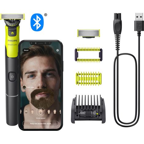 Philips OneBlade 360 with Connectivity QP4631/30 Visage + Corps