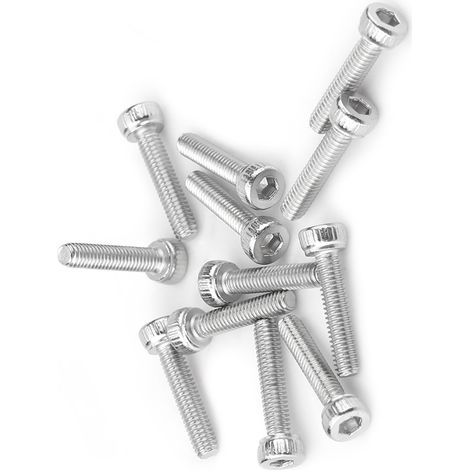 210-teiliges M2,5 Edelstahl SS304 Innensechskantschrauben- und Muttern-Set (1/5)