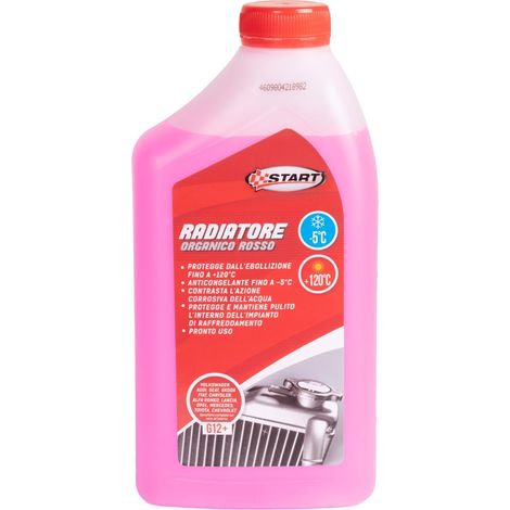 START - Liquido Radiatore Rosso -5°C 1L Antigelo Pronto Uso Auto (1/4)